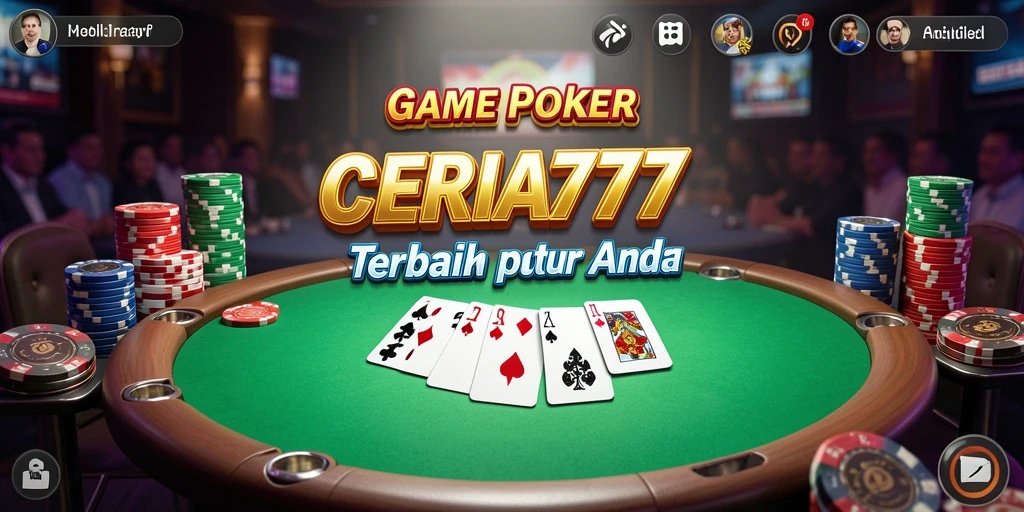 Tampilan gameplay seru dan menantang dalam CERIA777.