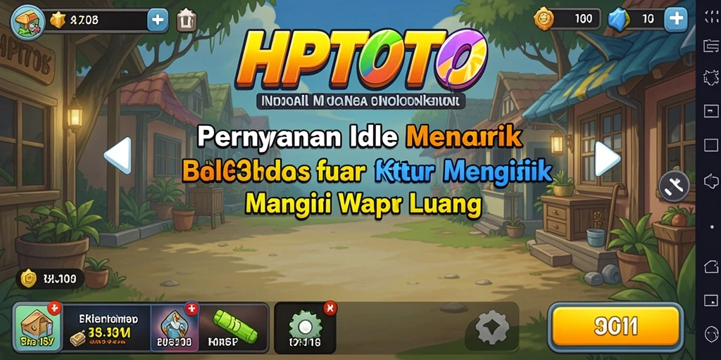 Tampilan permainan HPTOTO yang menarik dan penuh warna.