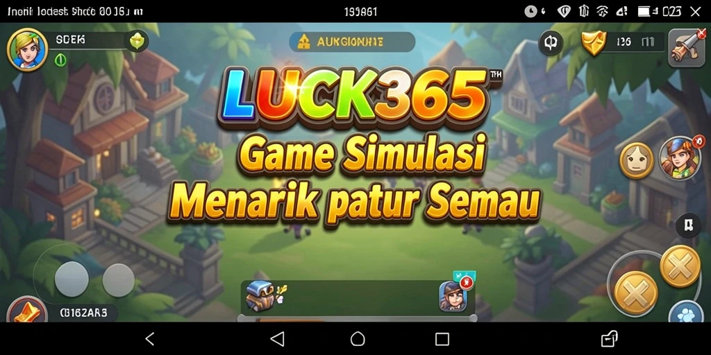 Tampilan gameplay menarik dari LUCK365 yang menampilkan simulasi dinamis.