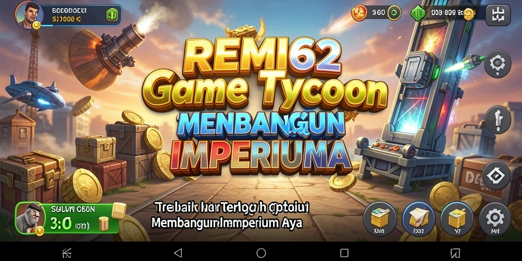Tampilan menarik dari gameplay REMI62 yang menggambarkan keseruan Tycoon.
